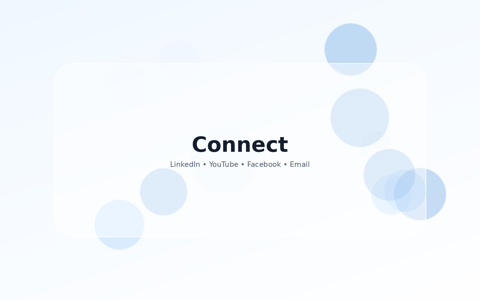 Contact banner