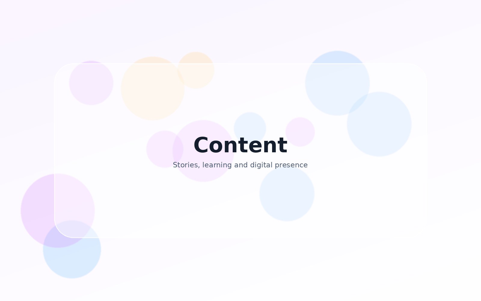 Content creation